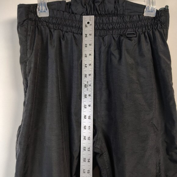 Boulder Gear Snow Pants Womens Black Fleece Lined Full Zip Waist Overs Size 12 - Picture 11 of 16